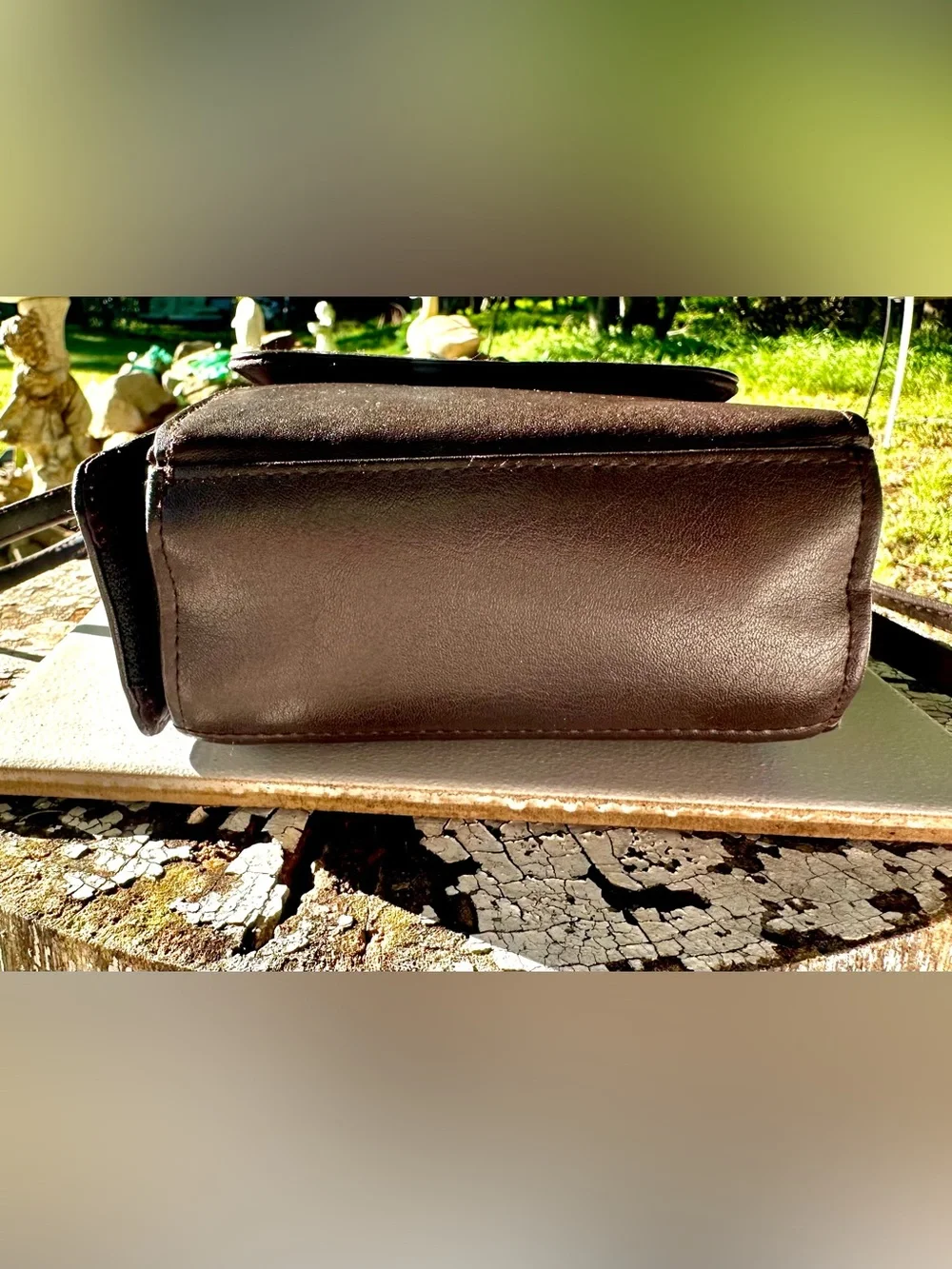 Compact Men's Crossbody Bag - Black
